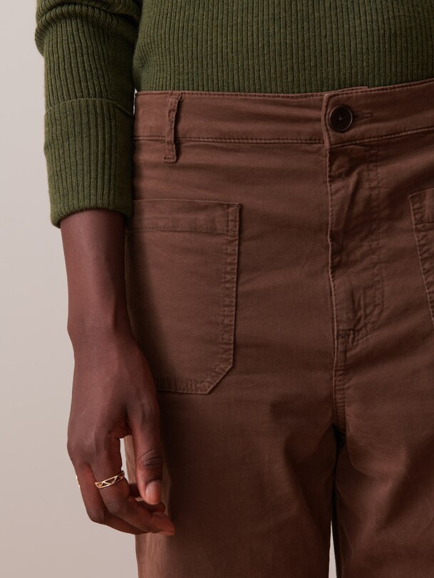 BLUA TROUSERS -  Chocolate , Ready-to-wear Bensimon