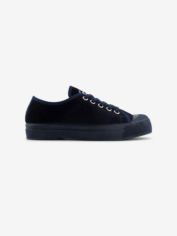 Women's Romy B79 suede sneakers - Marine , Tennis & Shoes Bensimon