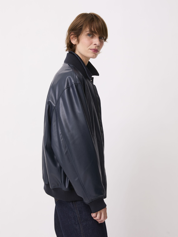 OVIDIE BOMBERS -  Marine , Ready-to-wear Bensimon