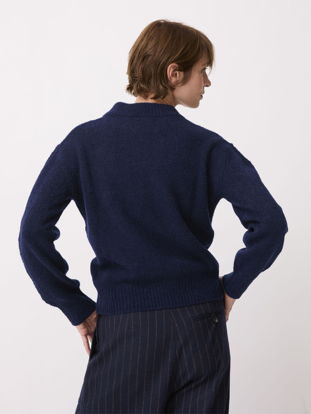 PULL GERMAIN -  Marine , Ready-to-wear Bensimon