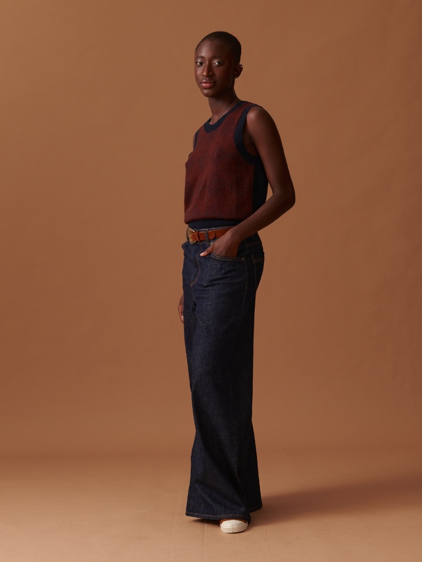 PUL OLIA -  Marine , Ready-to-wear Bensimon