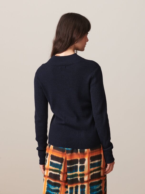 OLIN SWEATER -  Marine , Ready-to-wear Bensimon