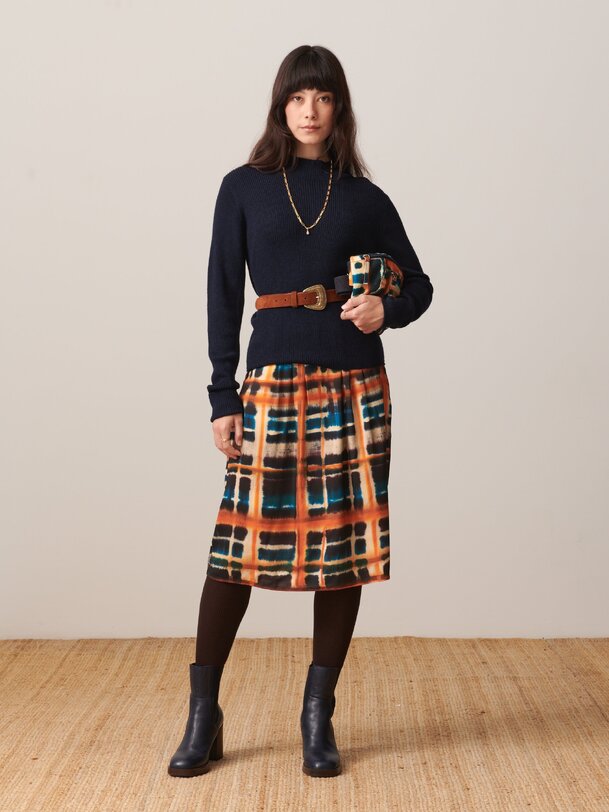 OLIN SWEATER -  Marine , Ready-to-wear Bensimon