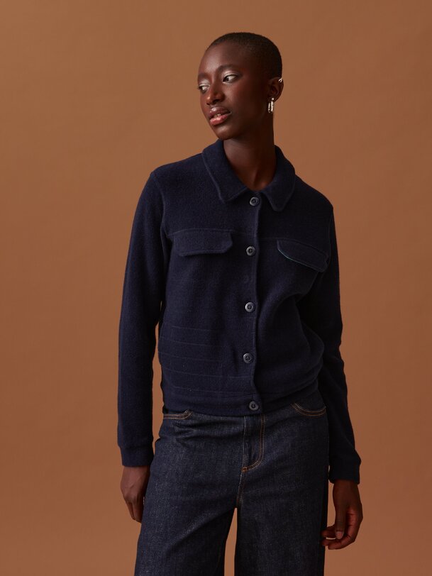 CELENA JACKET -  Marine , Ready-to-wear Bensimon