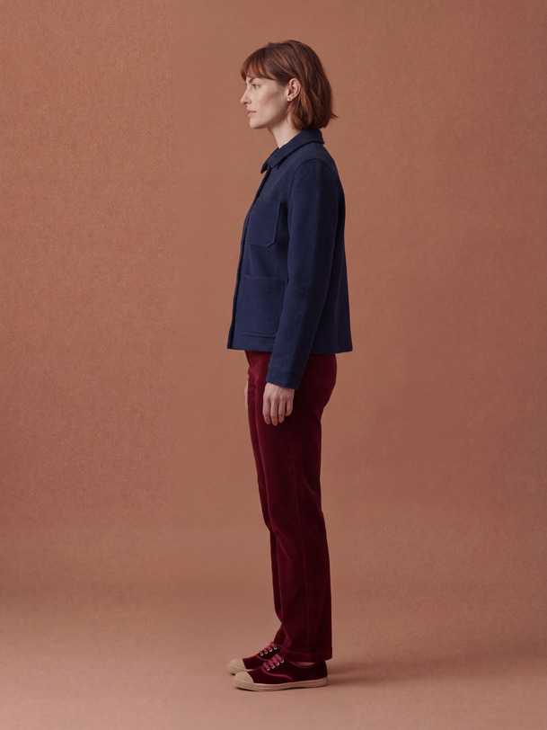 GOLTA JACKET -  Marine , Ready-to-wear Bensimon