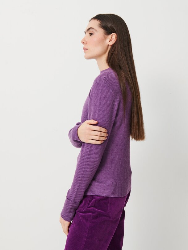 OLIN SWEATER -  P urple , Ready-to-wear Bensimon