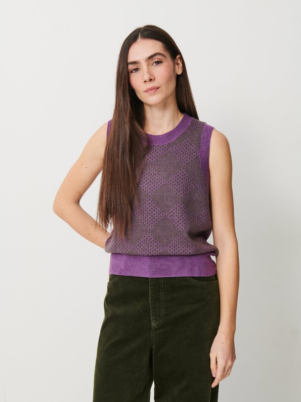 PUL OLIA -  P urple , Ready-to-wear Bensimon