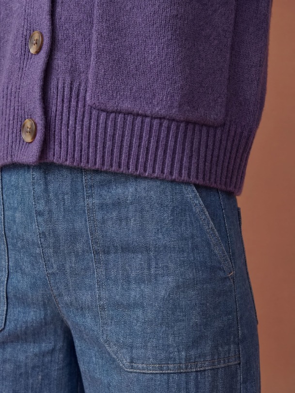 ORIA CARDIGAN -  P urple , Ready-to-wear Bensimon