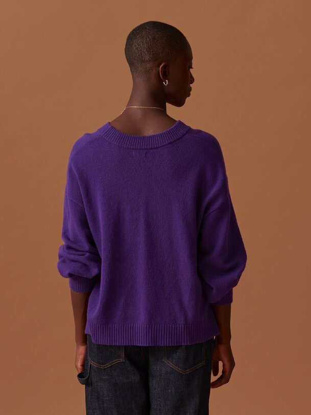 OUDAI SWEATER - P urple , Ready-to-wear Bensimon