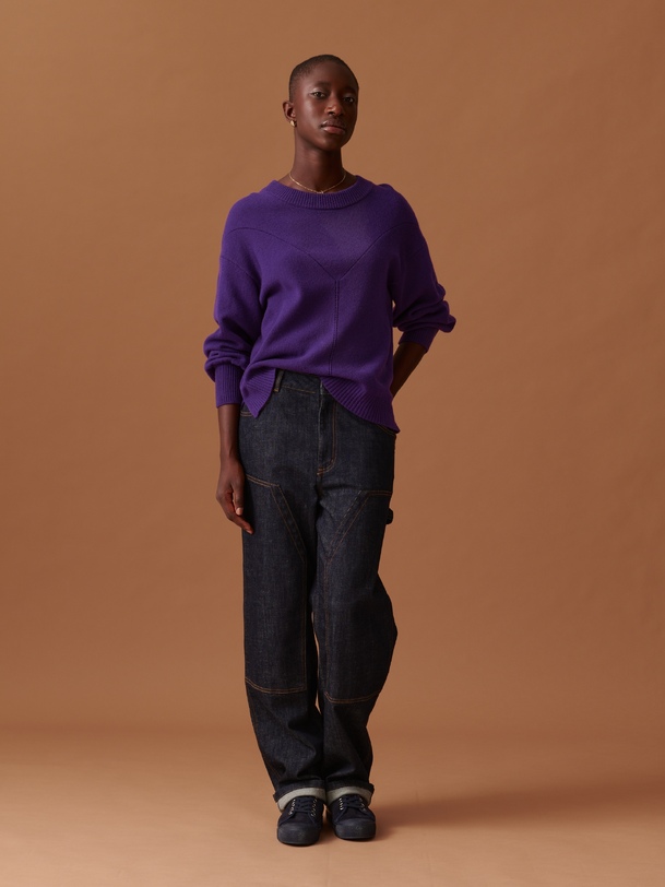 OUDAI SWEATER - P urple , Ready-to-wear Bensimon