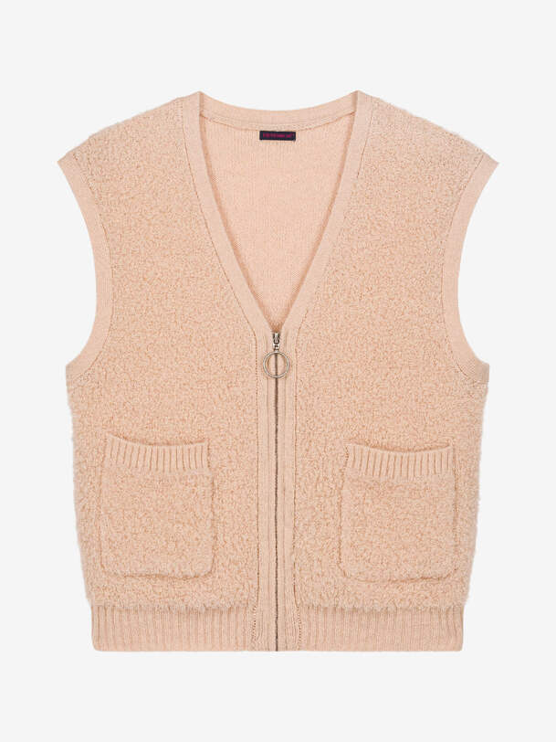 OZAN VEST -  Ecru , Ready-to-wear Bensimon