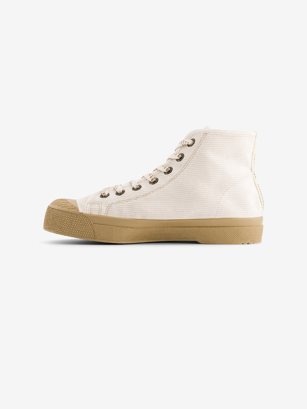 Women's Stella B79 corduroy sneakers - Ecru , Tennis & Shoes Bensimon