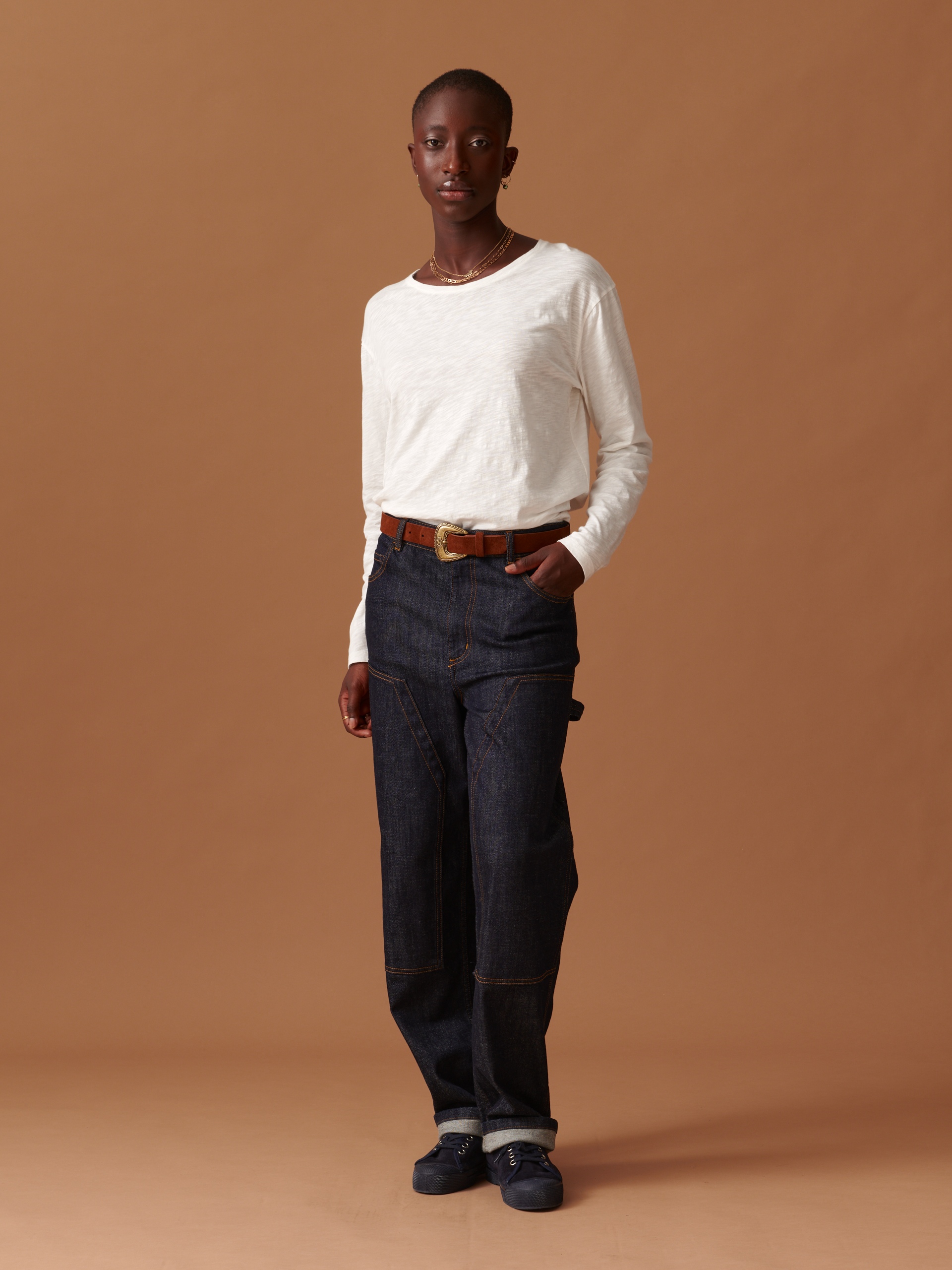 T-SHIRT JULY ML -  Ecru , Ready-to-wear Bensimon