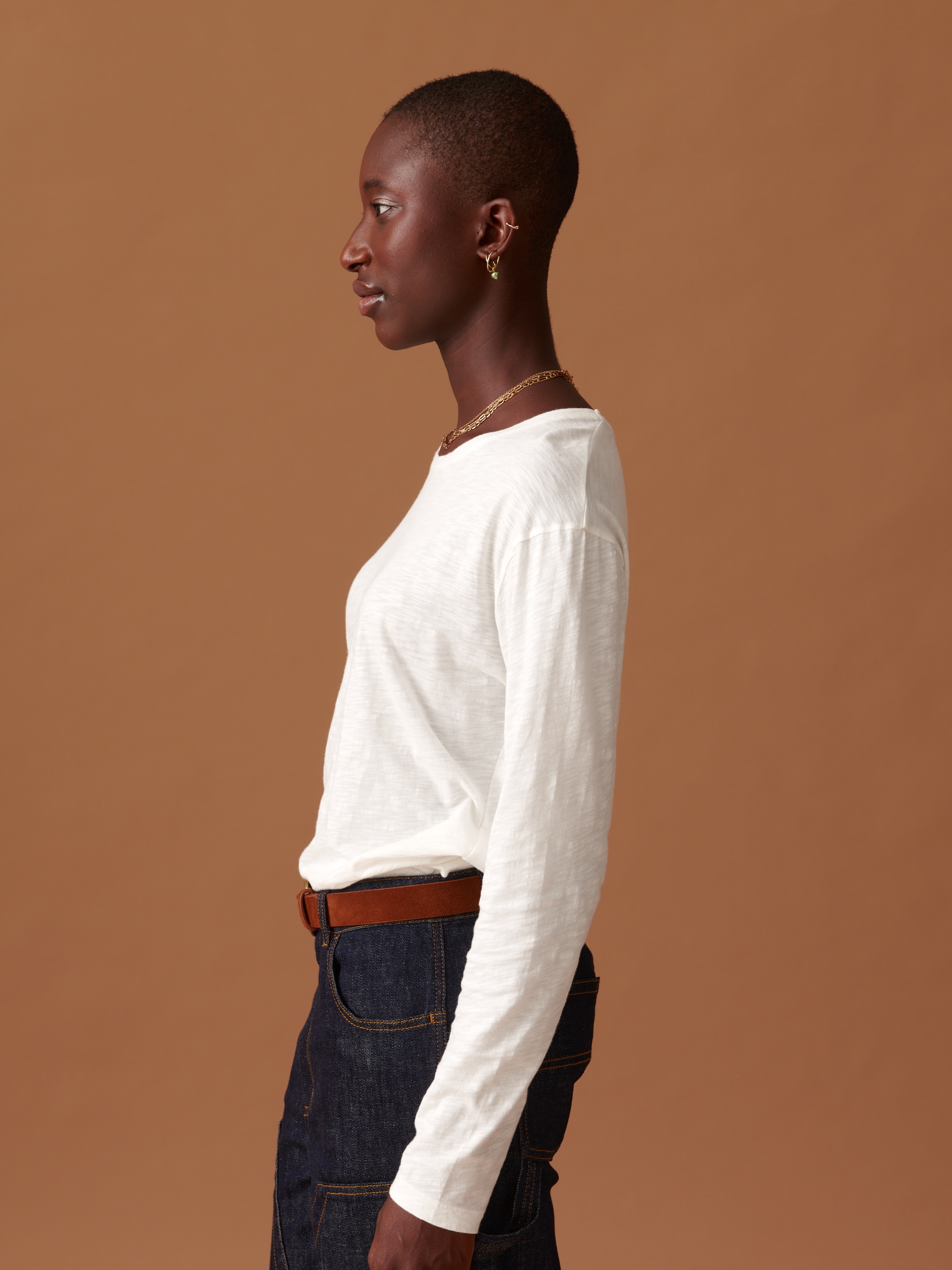 T-SHIRT JULY ML -  Ecru , Ready-to-wear Bensimon