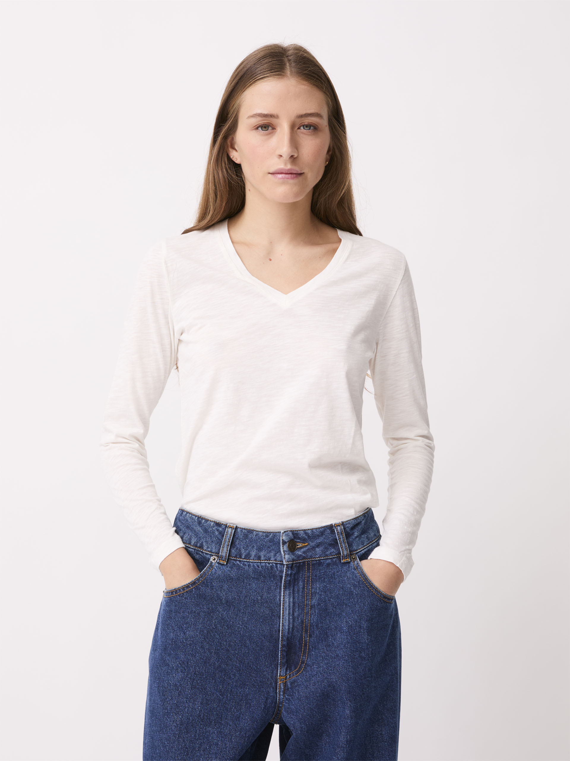 AOUT T-SHIRT -  Ecru , Ready-to-wear Bensimon