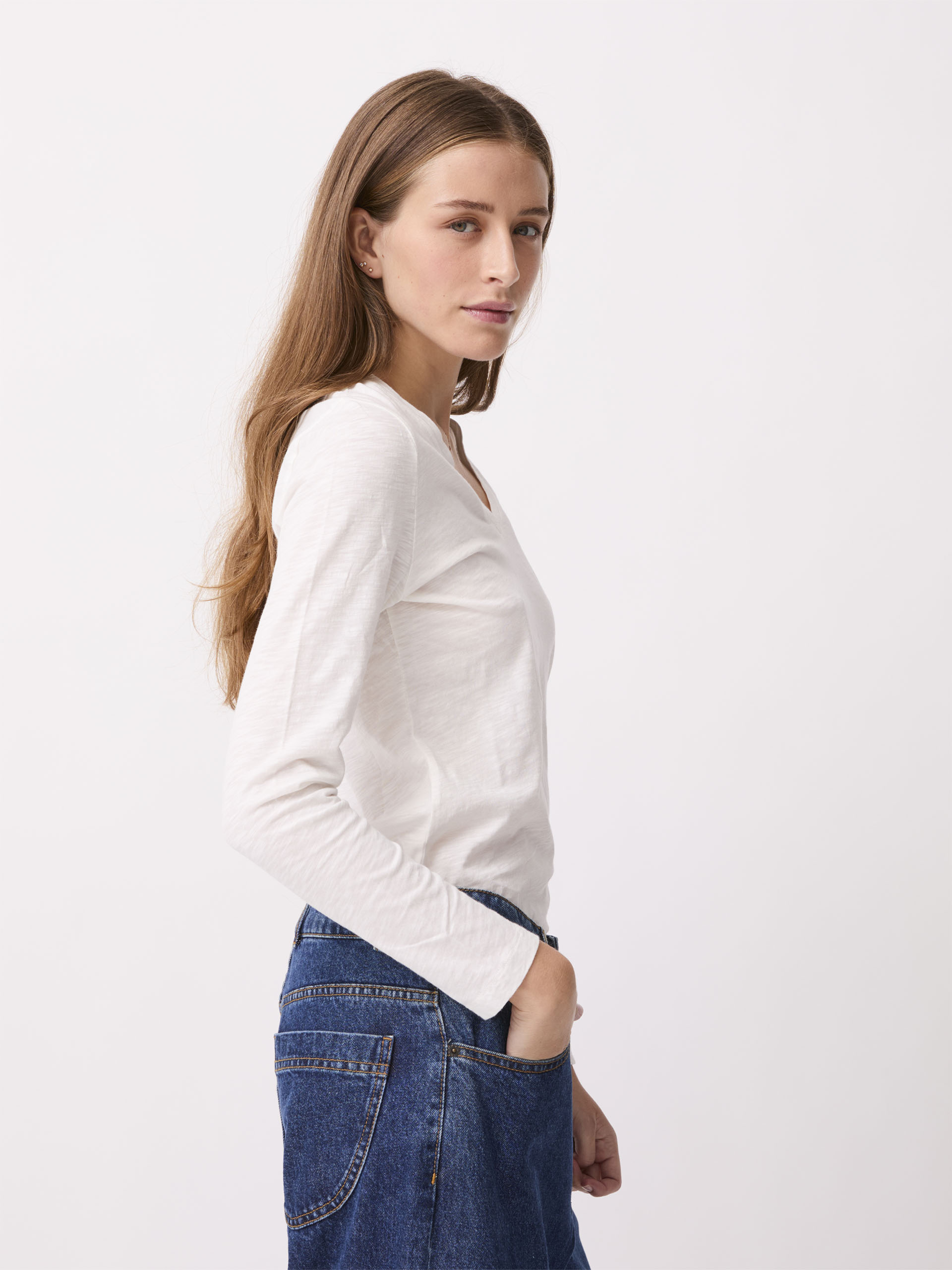 AOUT T-SHIRT -  Ecru , Ready-to-wear Bensimon