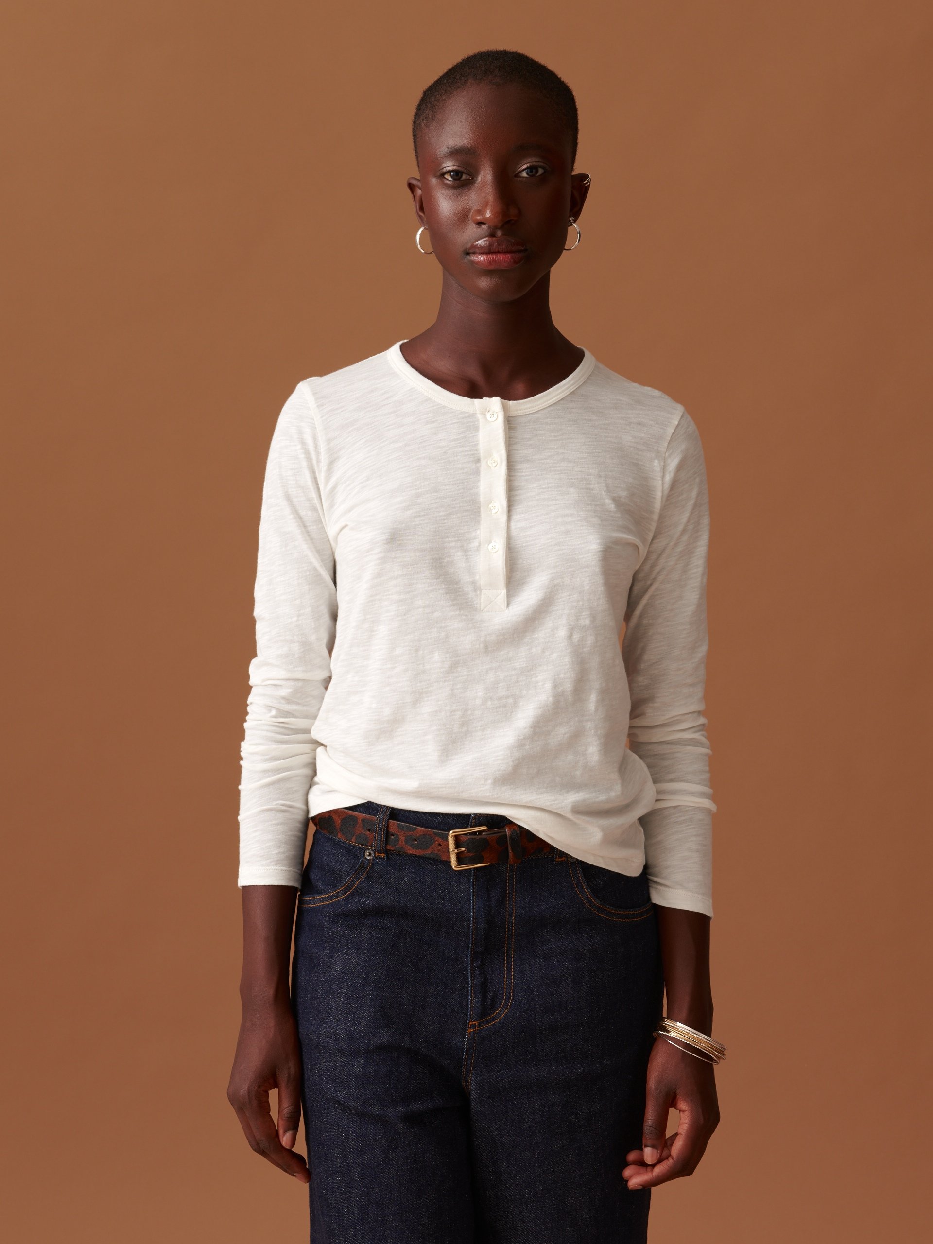ALEXANDRA T-SHIRT -  Ecru , Ready-to-wear Bensimon