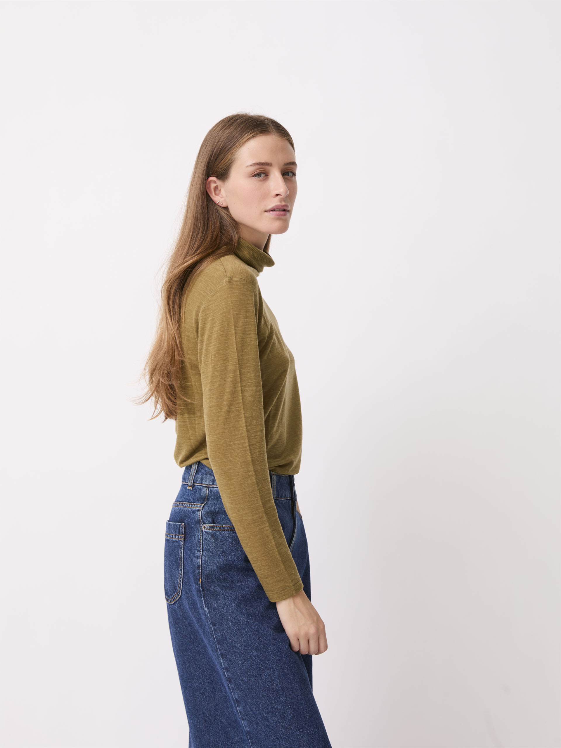 ELWIRE T-SHIRT -  Khaki , Ready-to-wear Bensimon