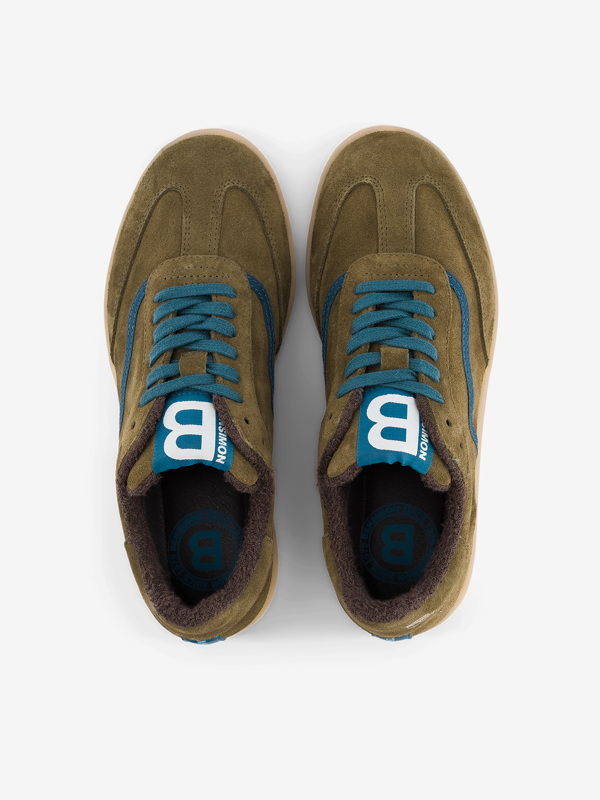BASKET FEMME VINTAGE -  Khaki , Tennis & Shoes Bensimon