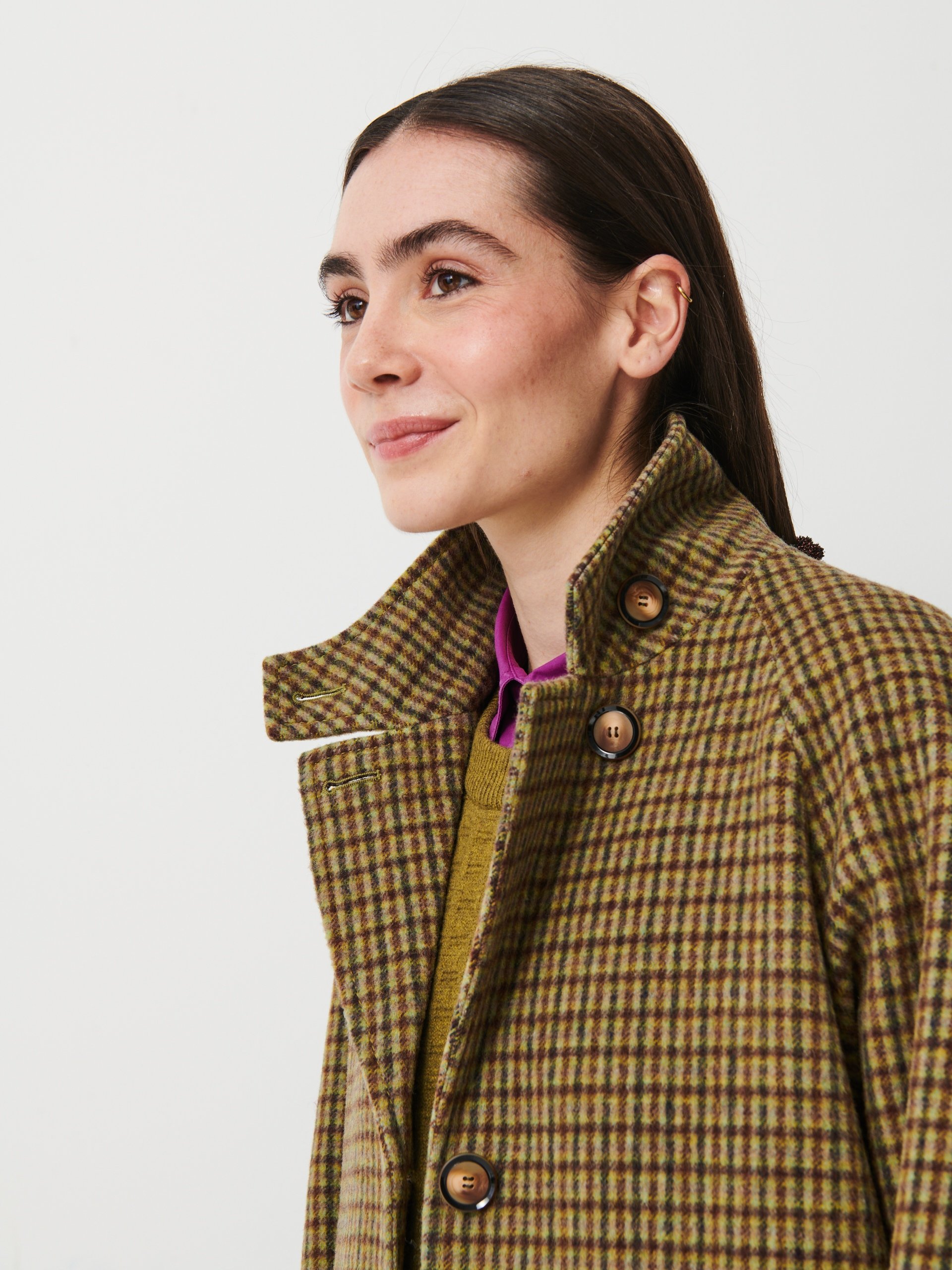 OYA COAT -  Khaki , Ready-to-wear Bensimon