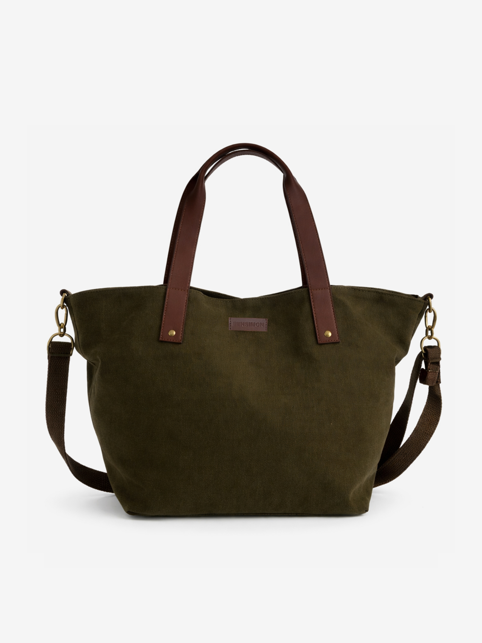 SHOPPING BAG NELLORE M -  Khaki , Bags & Luggage Bensimon