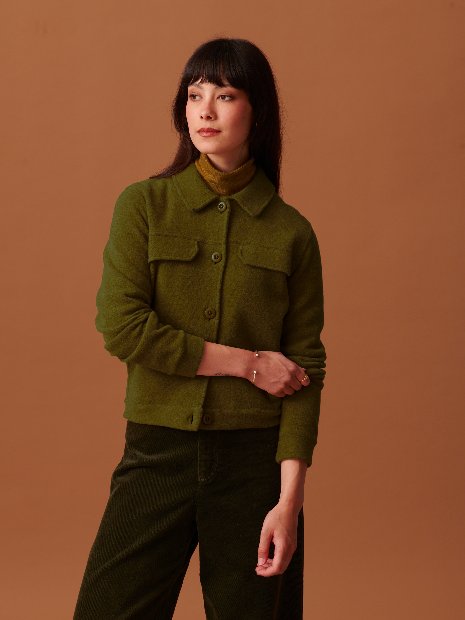 CELENA JACKET -  Khaki , Ready-to-wear Bensimon