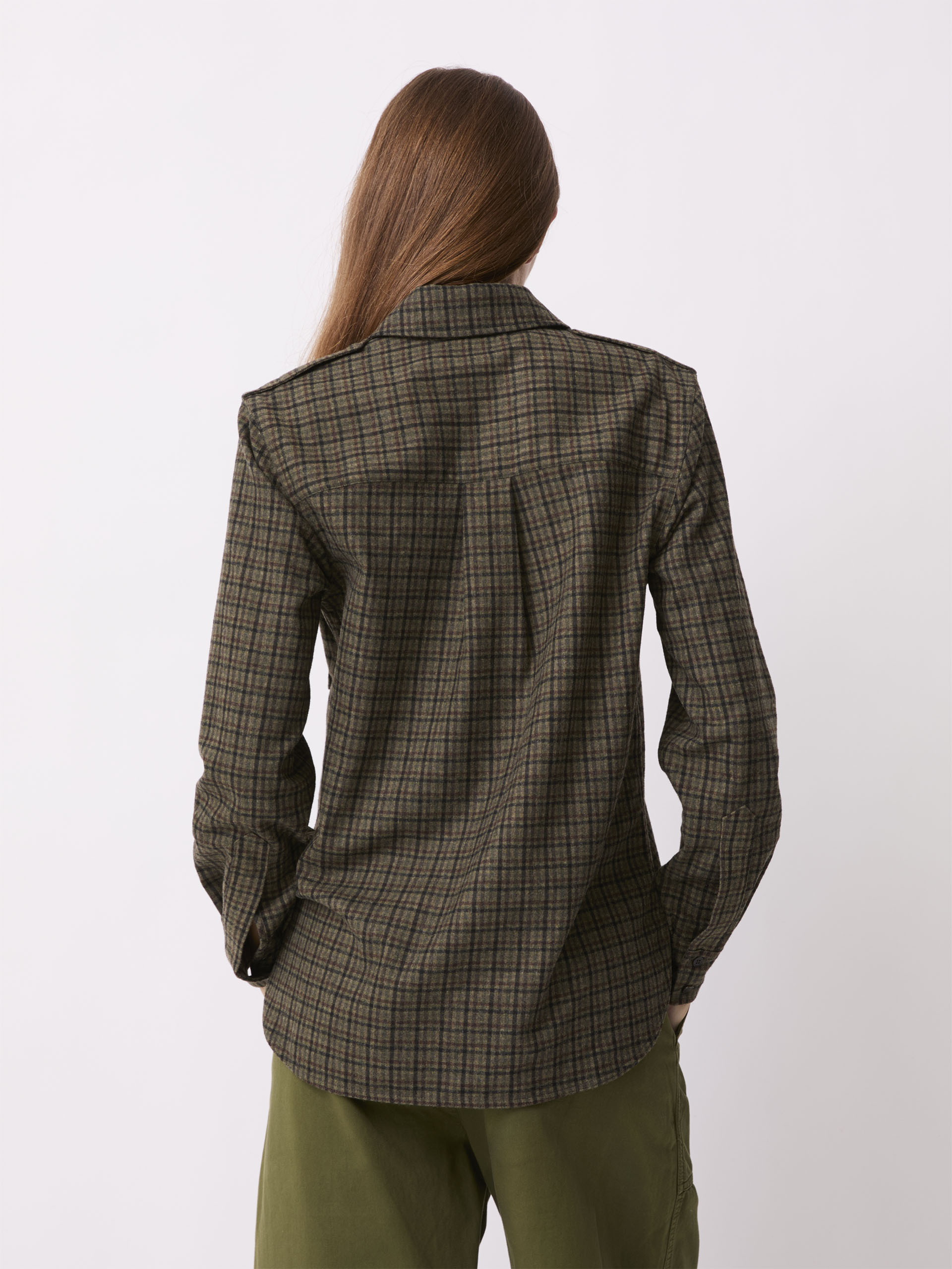 CHEMISE OLEYO -  Khaki , Ready-to-wear Bensimon
