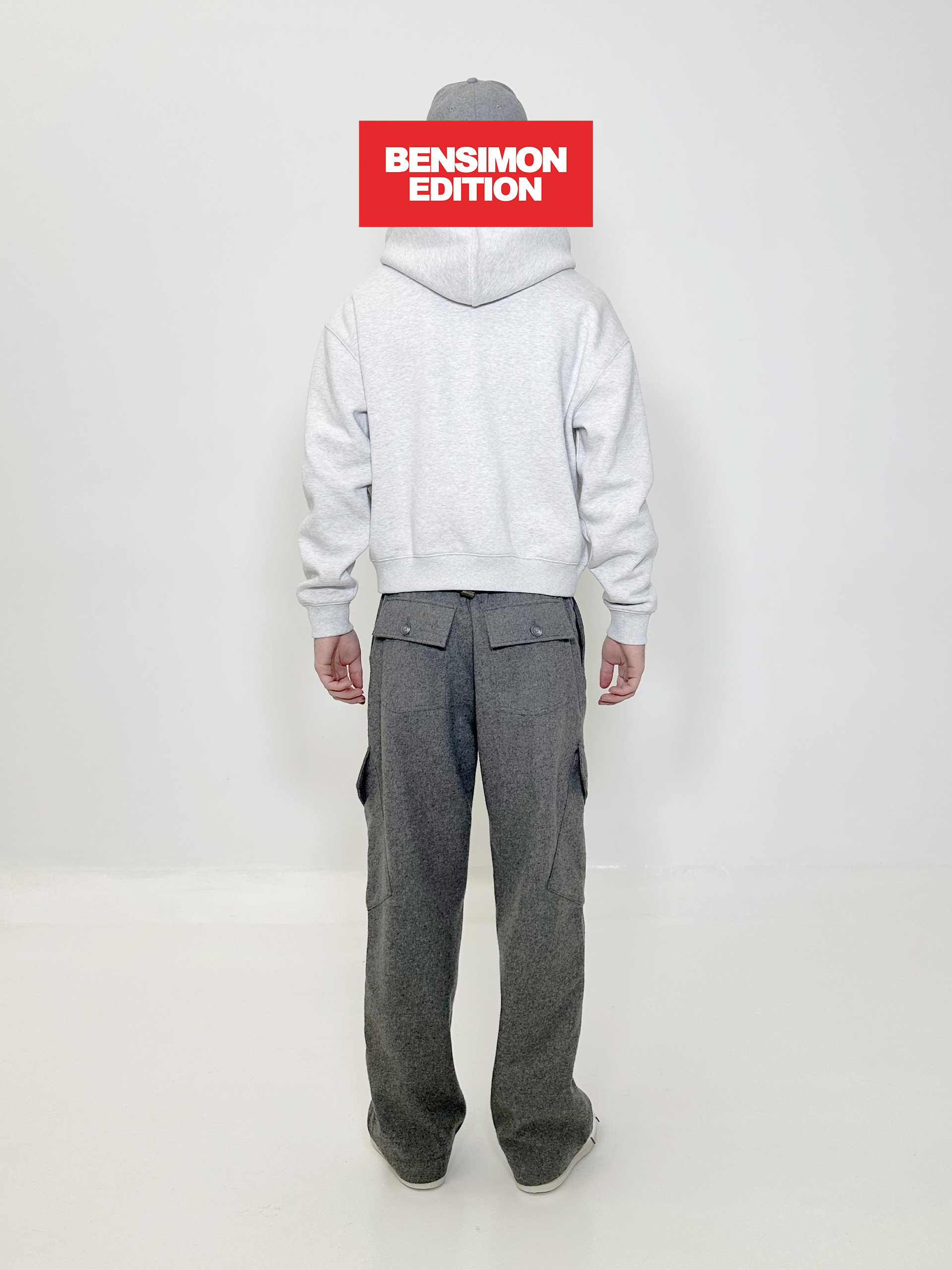 GILET OSH BENSIMON EDITION -  Heather gray , Ready-to-wear Bensimon