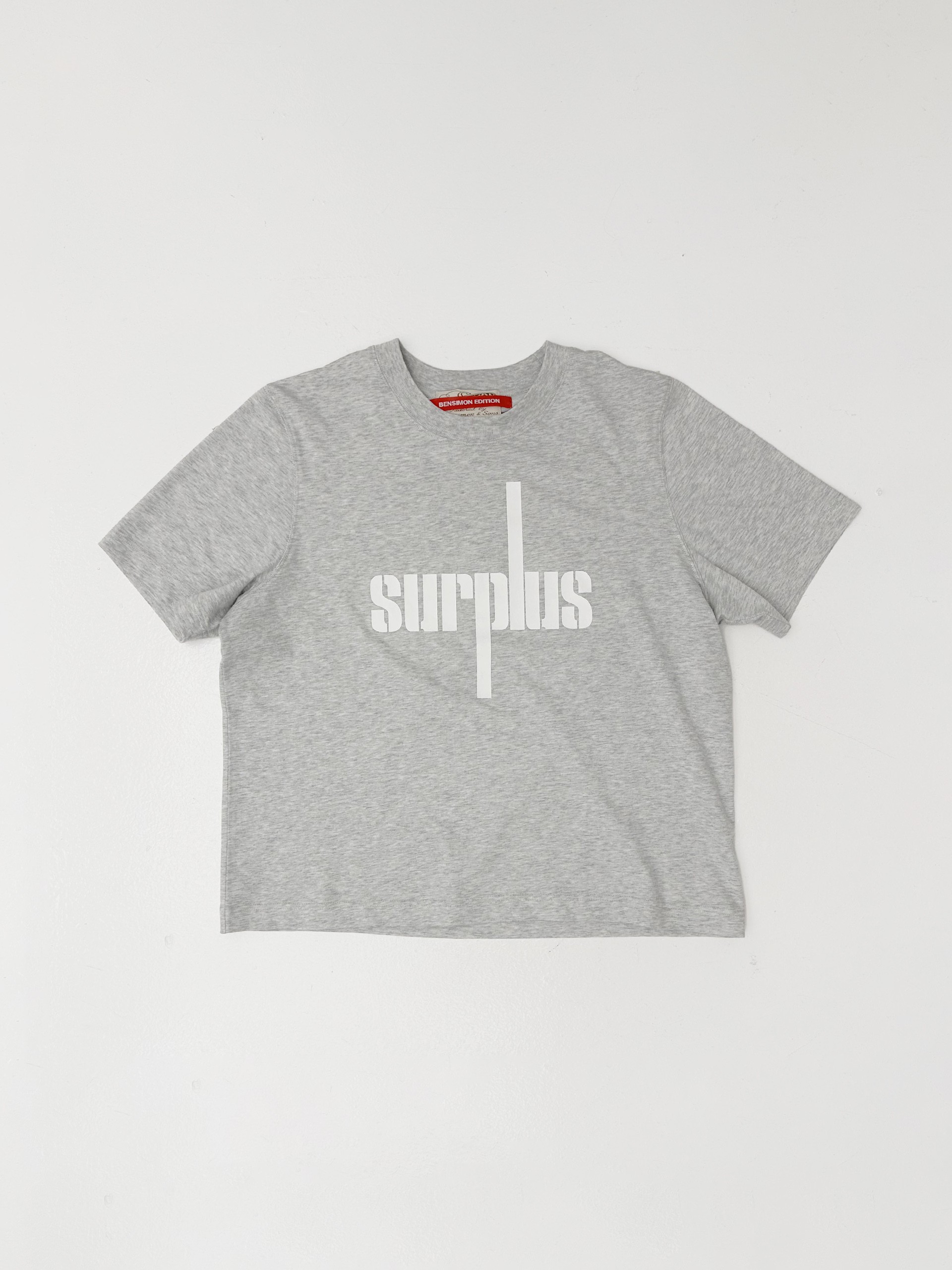 T-SHIRT NARBONNE BENSIMON EDITION -  Heather gray , Ready-to-wear Bensimon