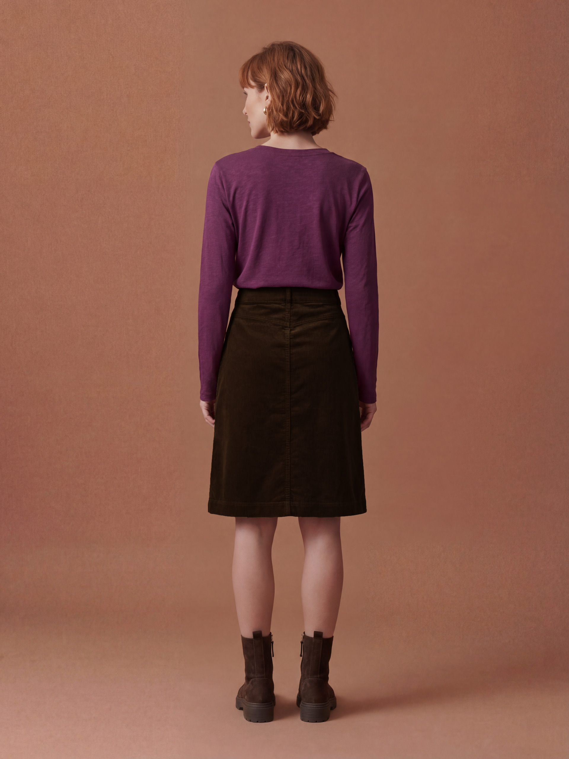 MIA SKIRT -  Hazelnut , Ready-to-wear Bensimon