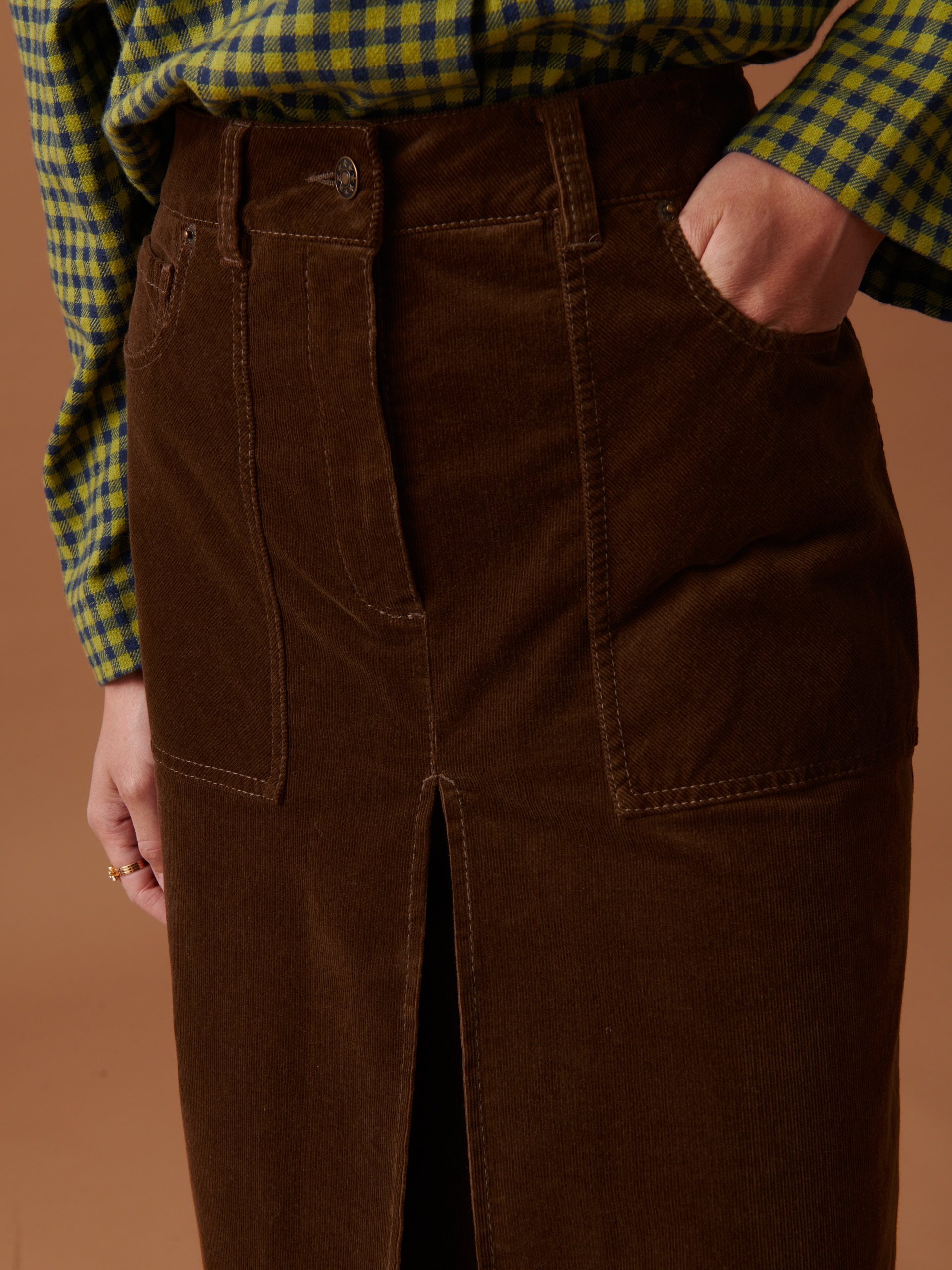 MIA SKIRT -  Hazelnut , Ready-to-wear Bensimon