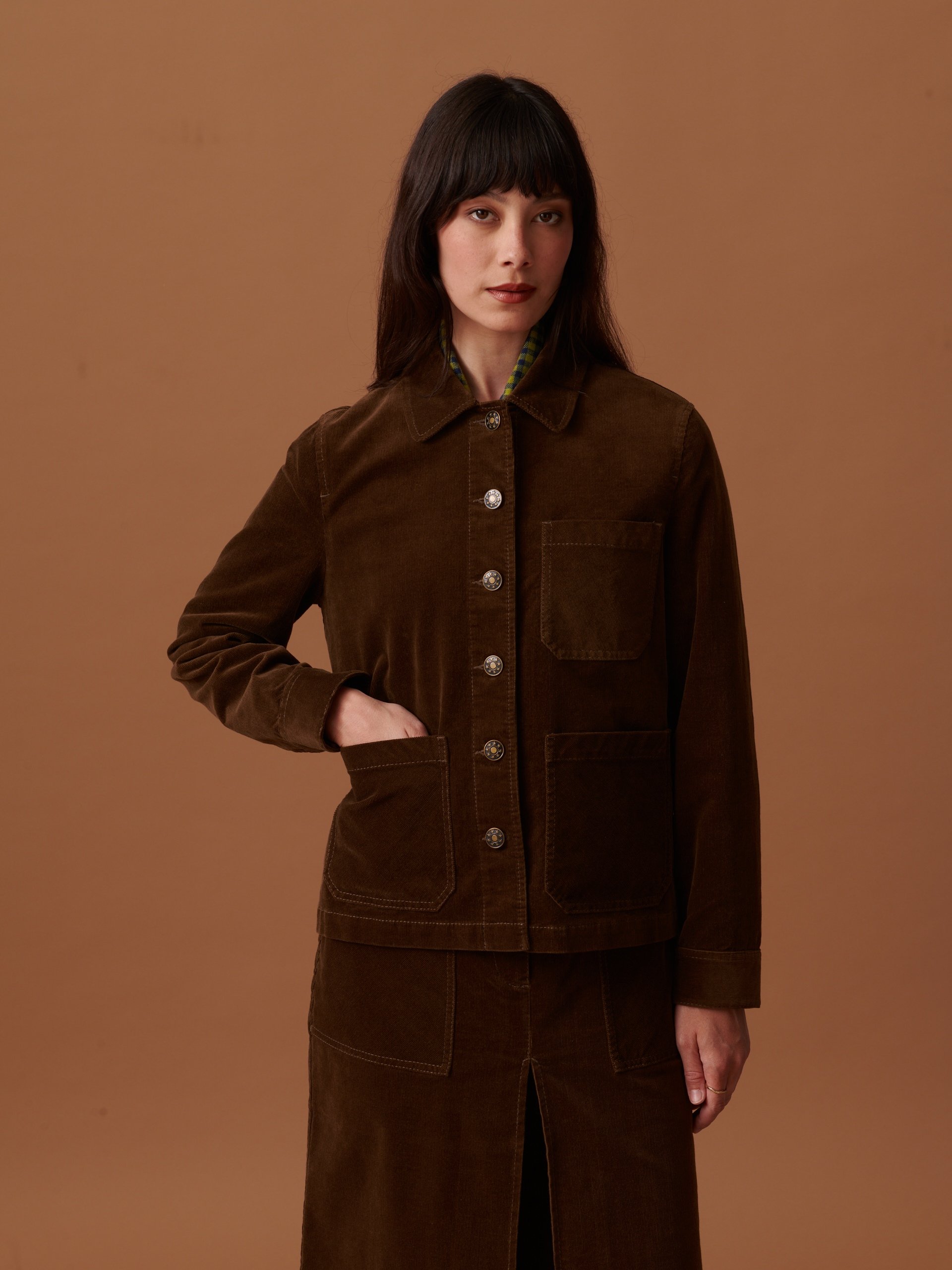 GOLTA JACKET -  Hazelnut , Ready-to-wear Bensimon