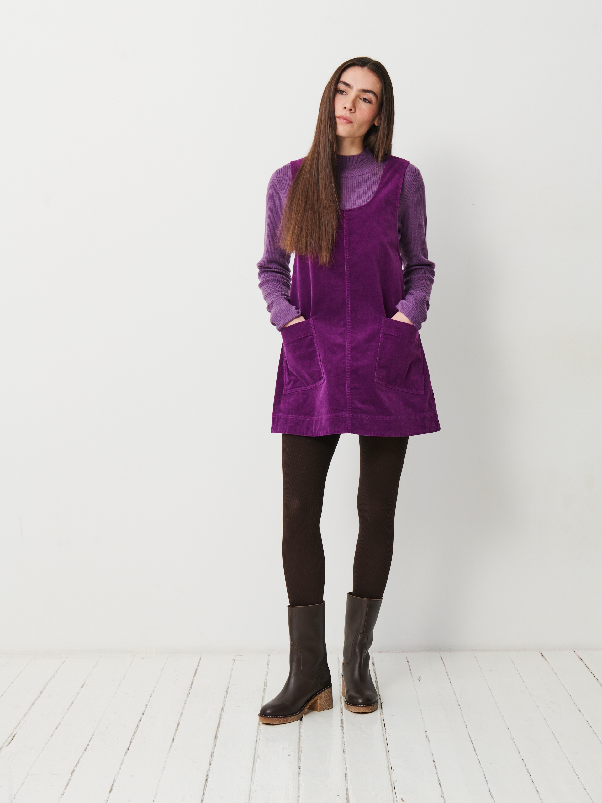 NADINA DRESS - Plum , Ready-to-wear Bensimon