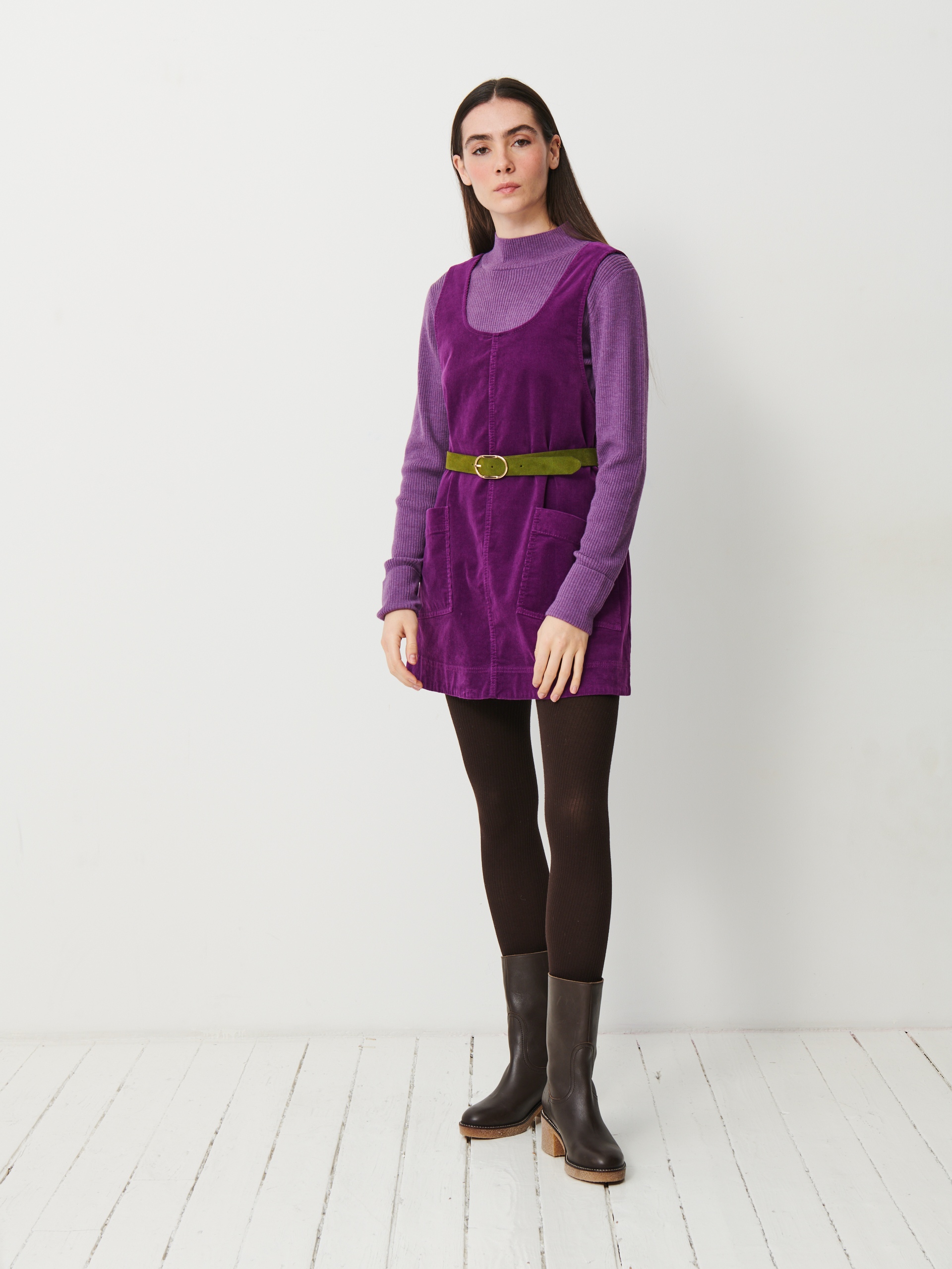 NADINA DRESS - Plum , Ready-to-wear Bensimon