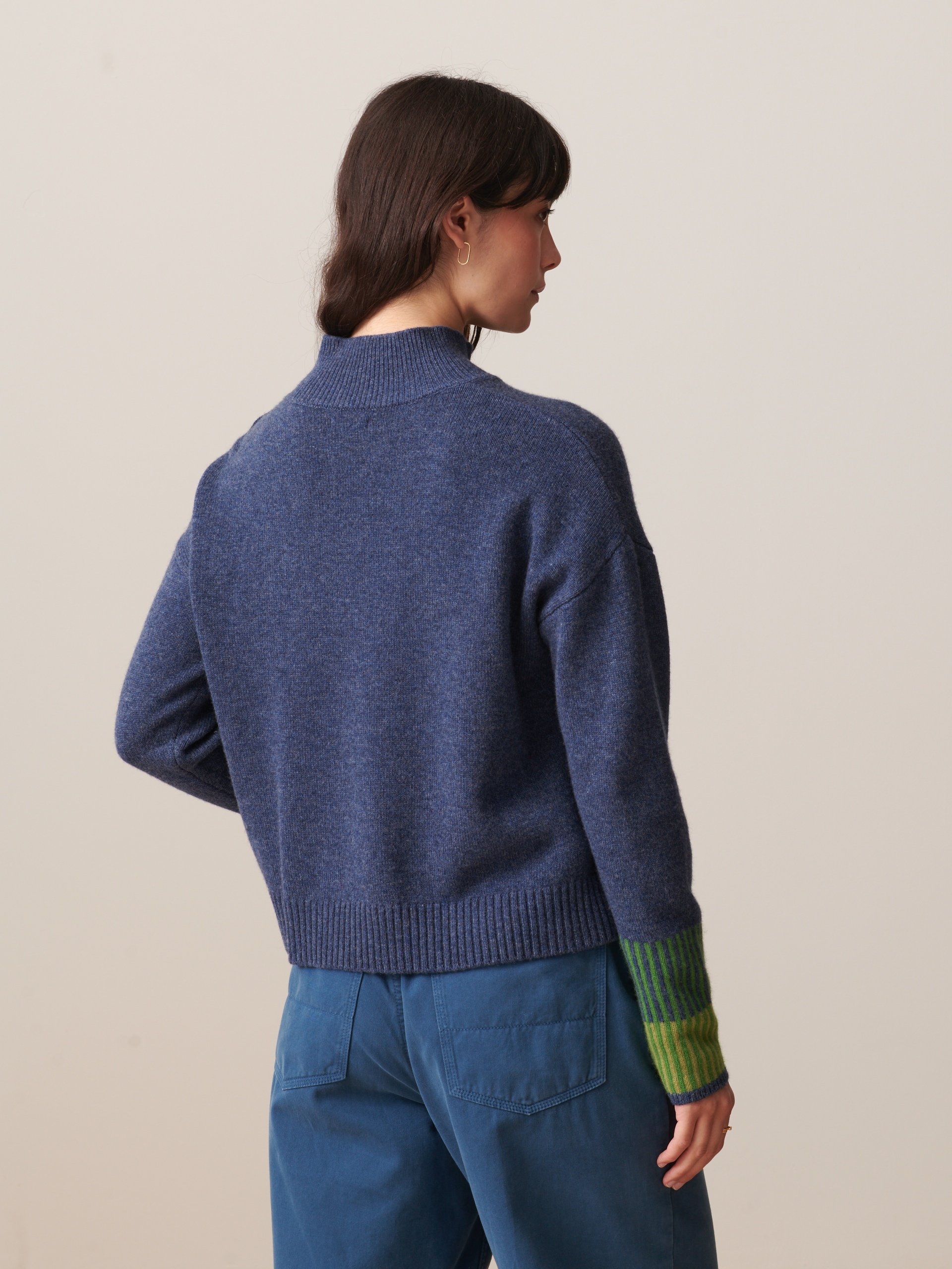 ETTORE SWEATSHIRT -  Denim , Ready-to-wear Bensimon