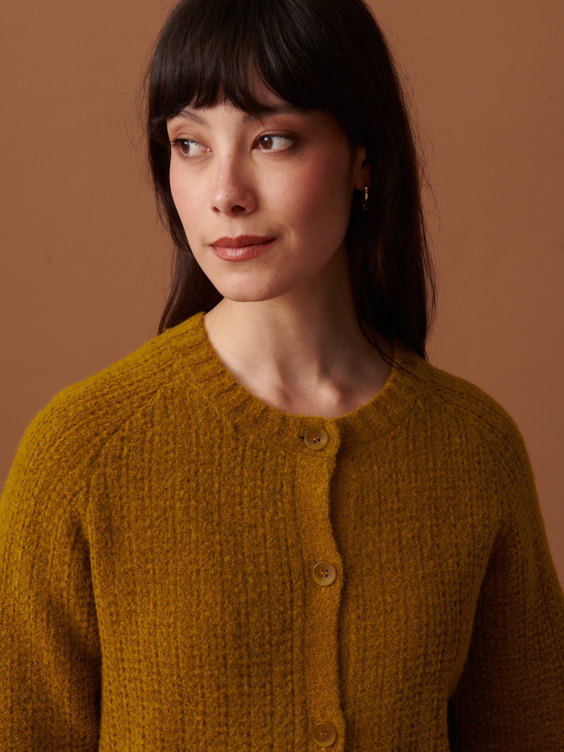 CARDIGAN OTELLO -  Bronze , Ready-to-wear Bensimon