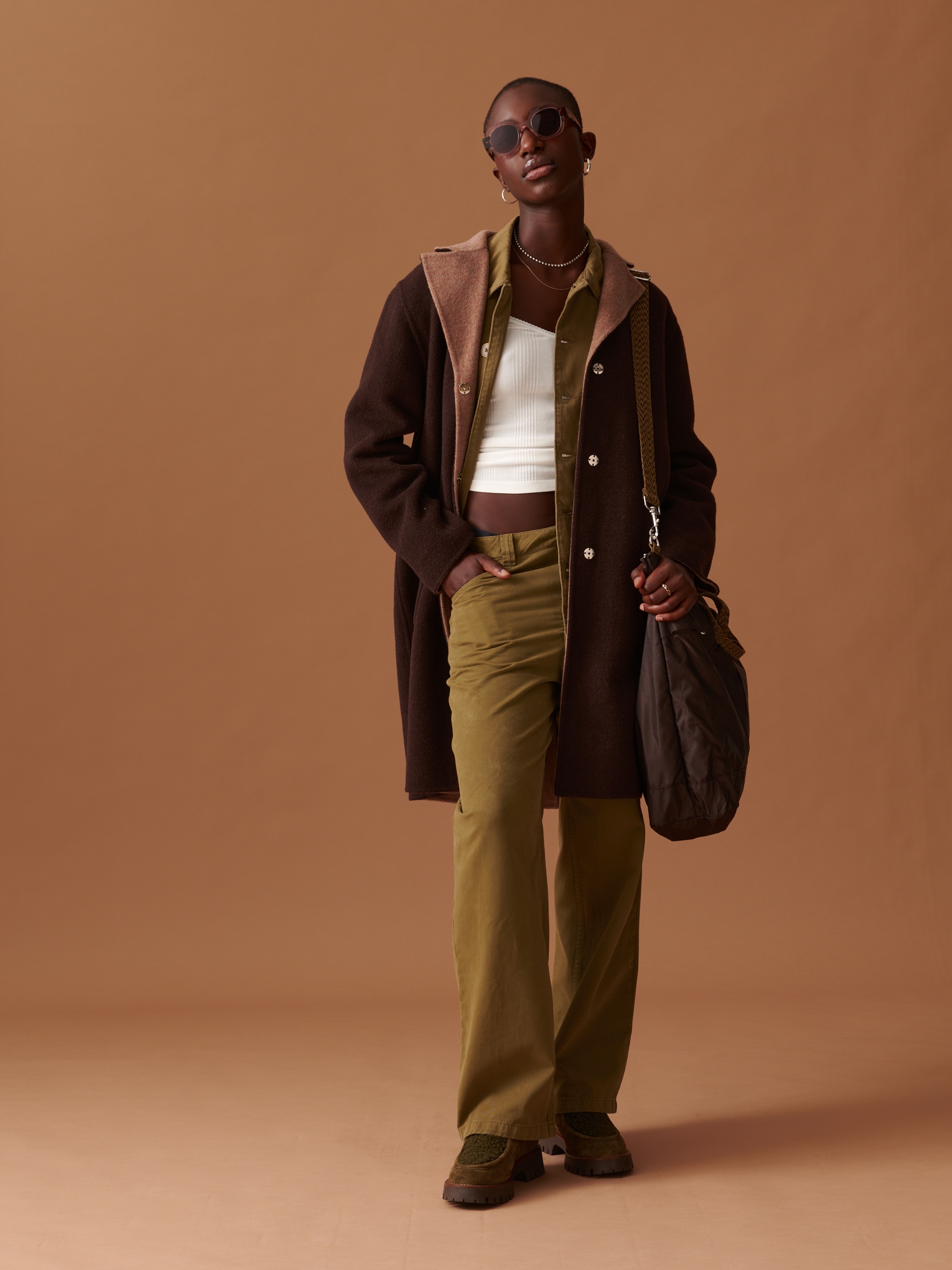 OCEANE COAT -  Sand , Ready-to-wear Bensimon