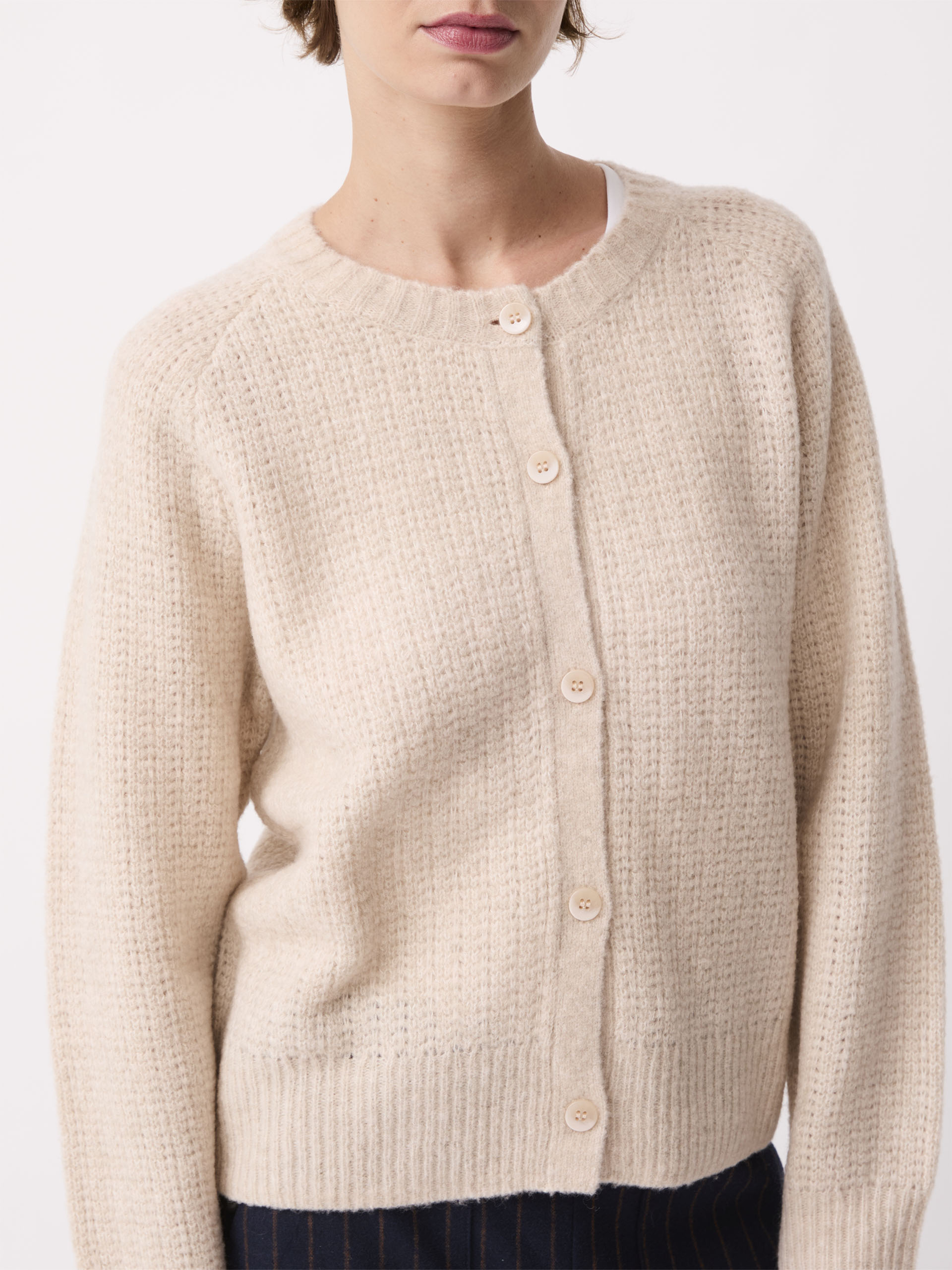 CARDIGAN OTELLO -  Sand , Ready-to-wear Bensimon