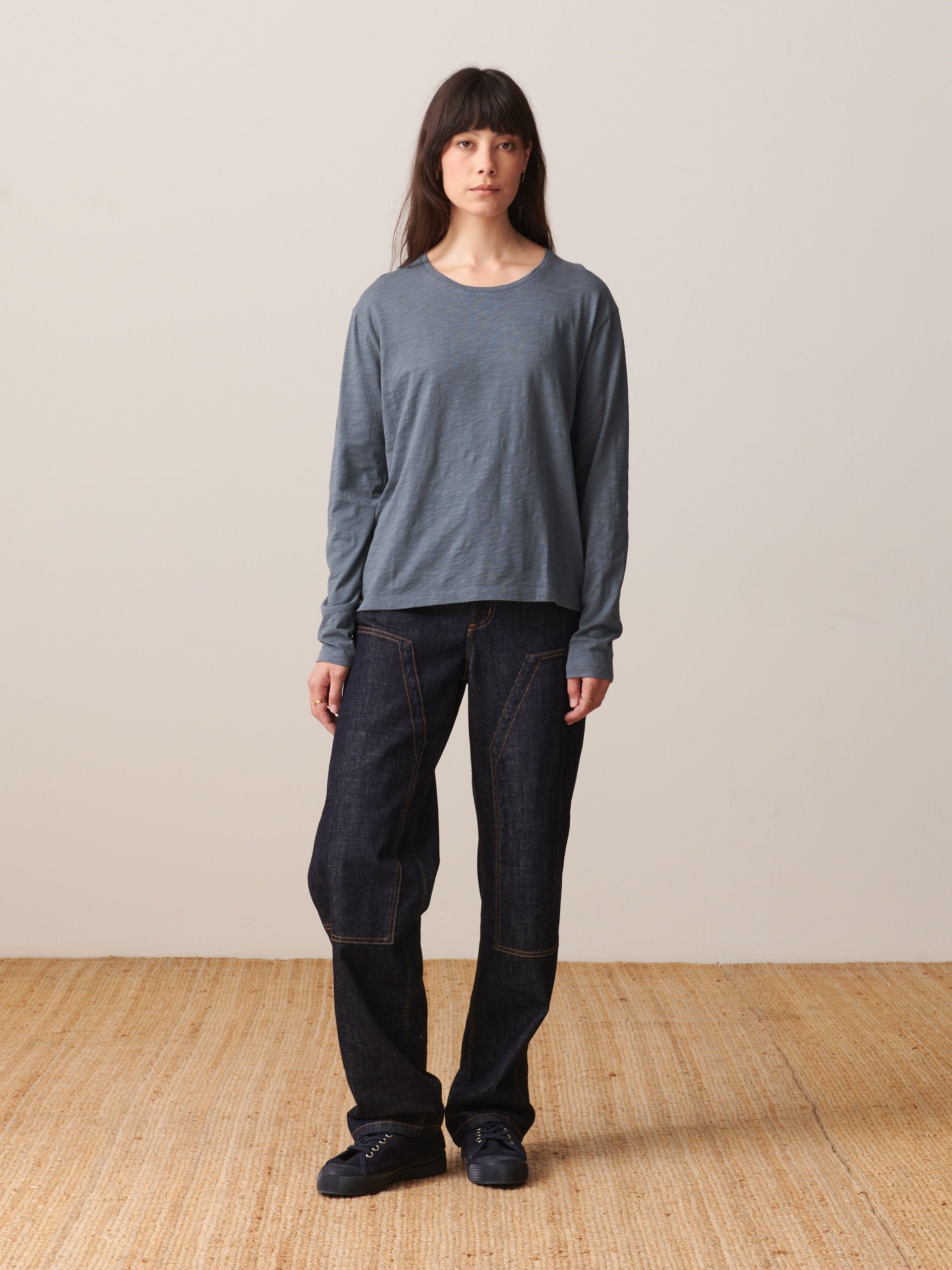 JULY LS T-SHIRT -  Slate , Ready-to-wear Bensimon