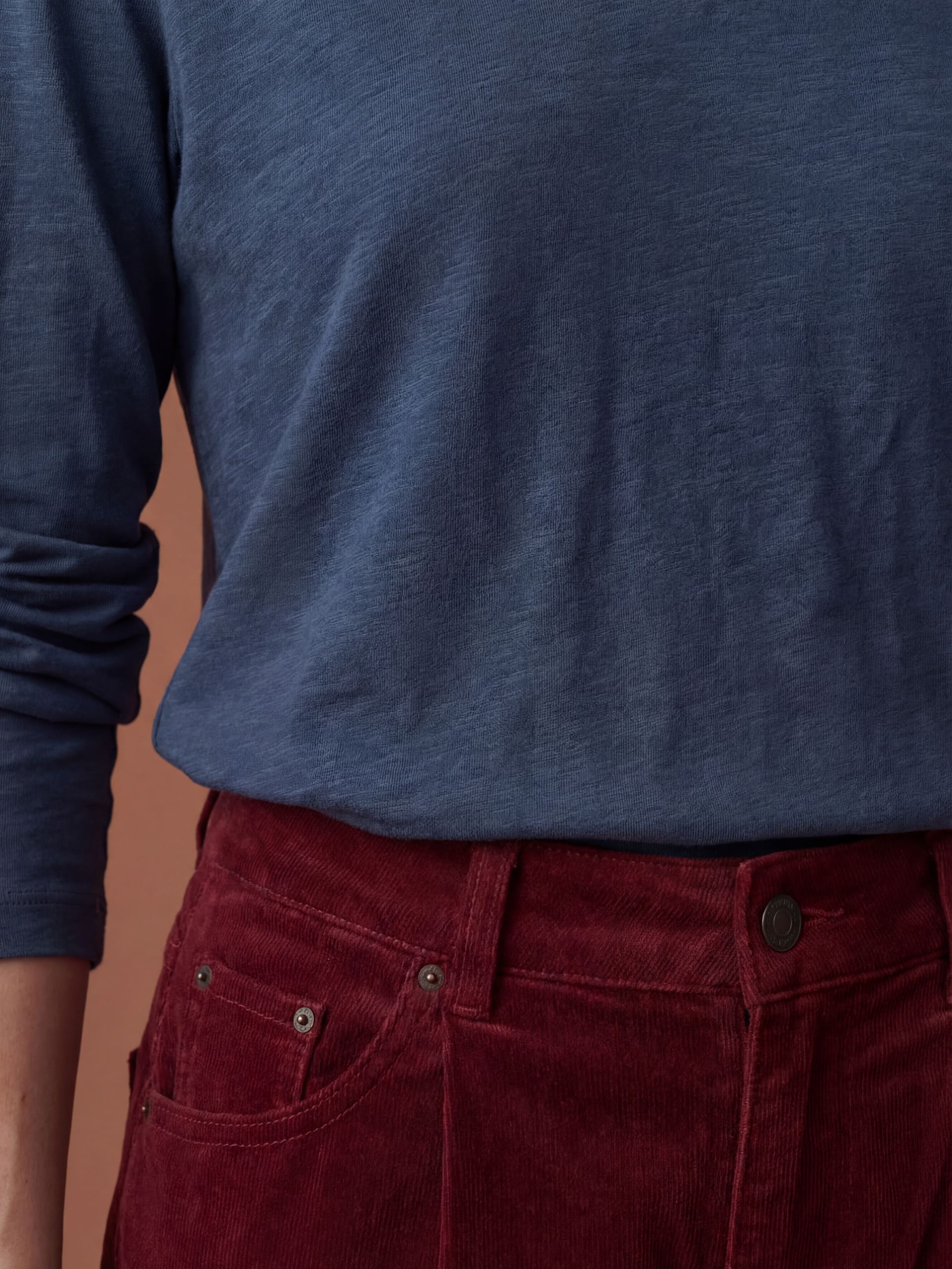 AOUT T-SHIRT -  Slate , Ready-to-wear Bensimon