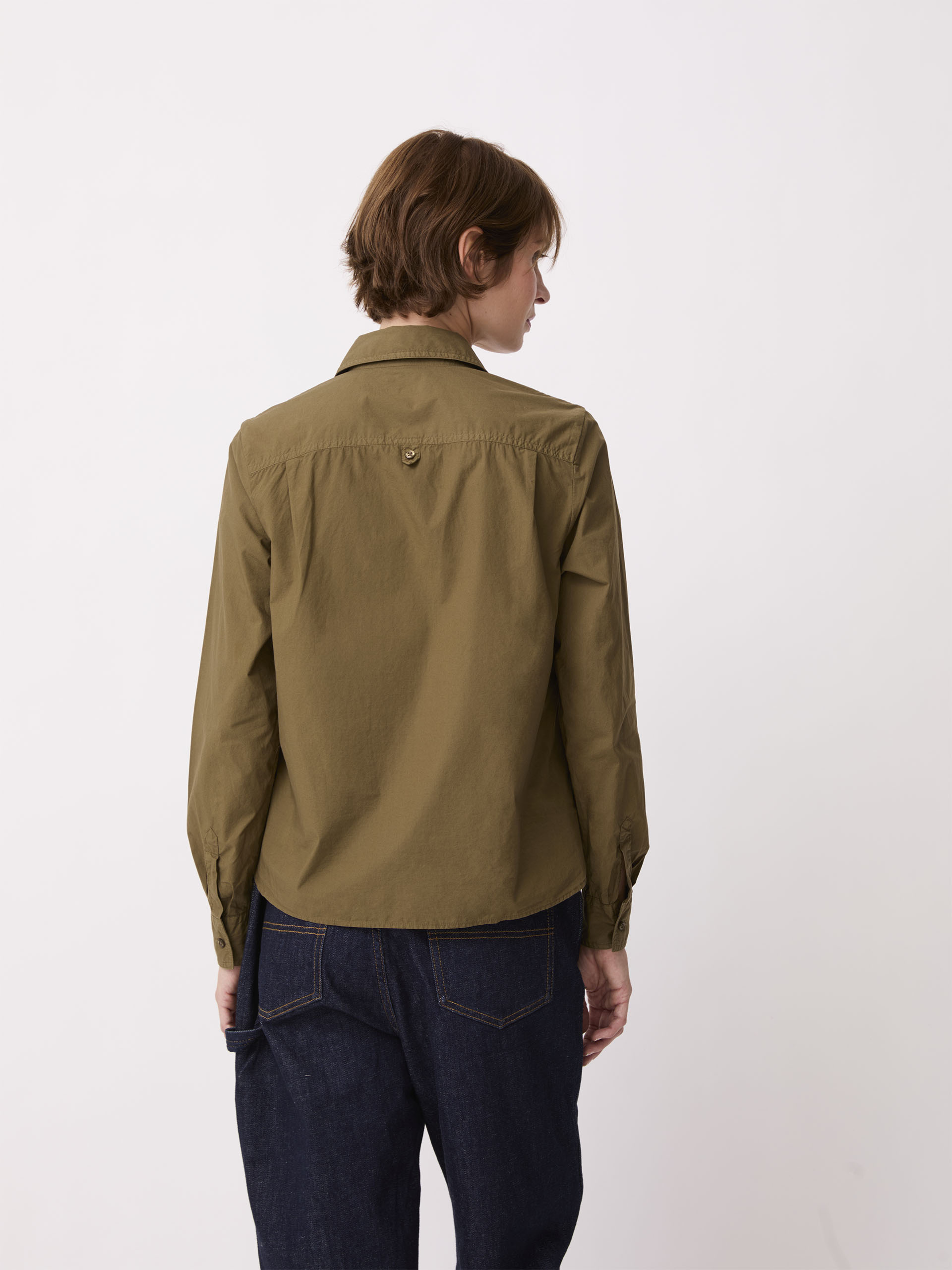 CHEMISE OLGA -  Dark olive , Ready-to-wear Bensimon