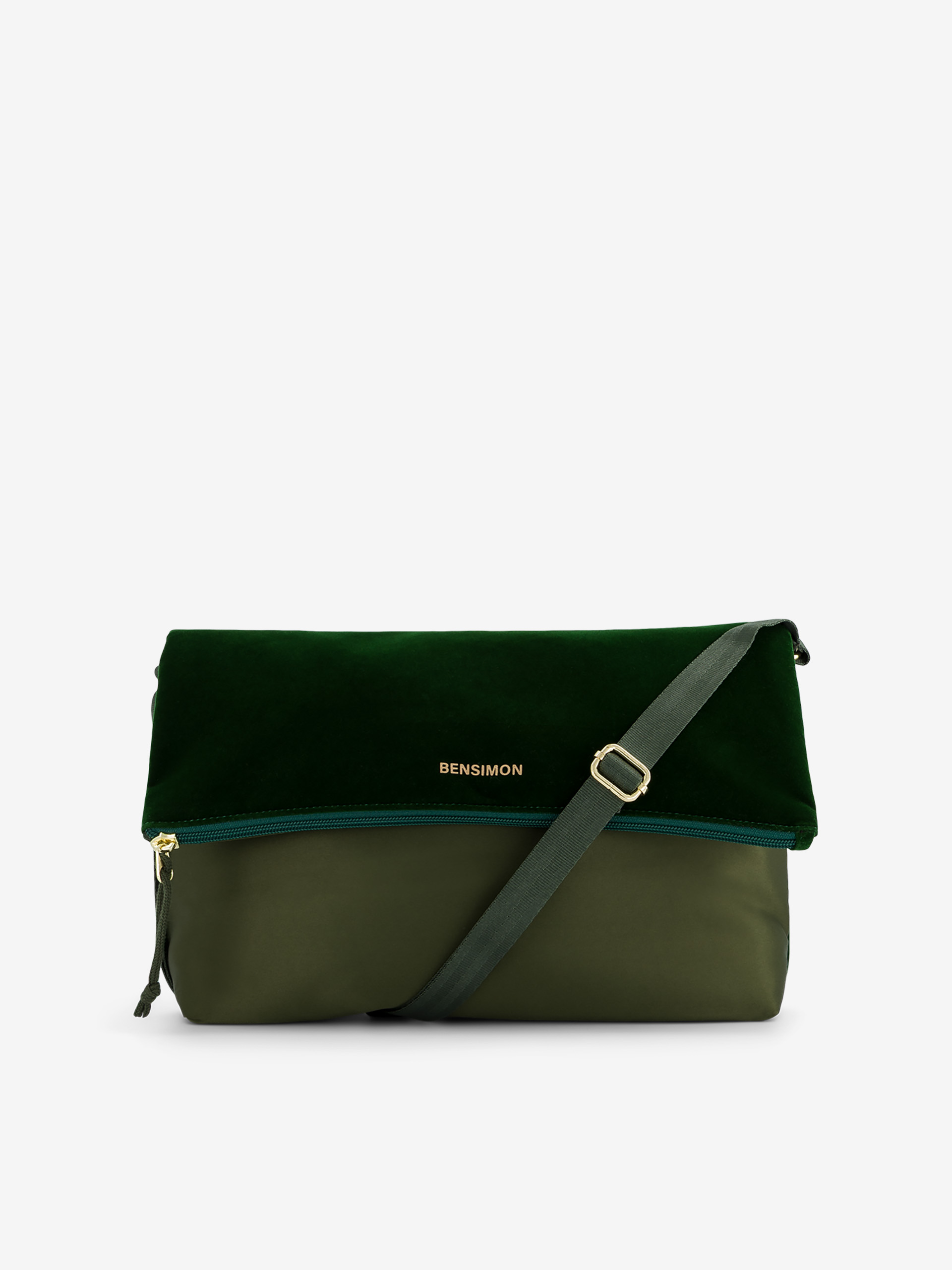 CROSS BODY BAG OLIVA -  Pine green , Bags & Luggage Bensimon