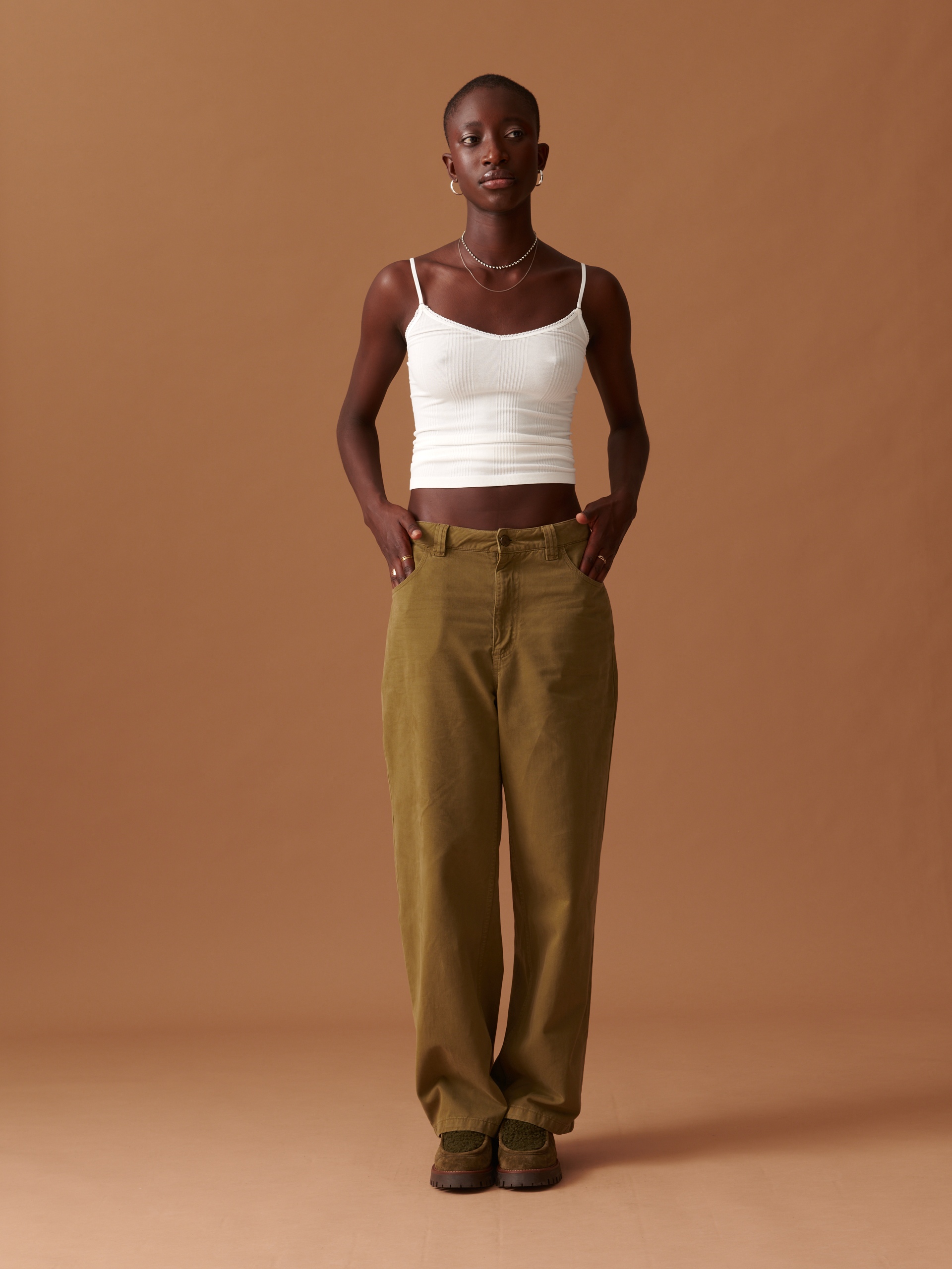 OONA PANTS -  Bark , Ready-to-wear Bensimon