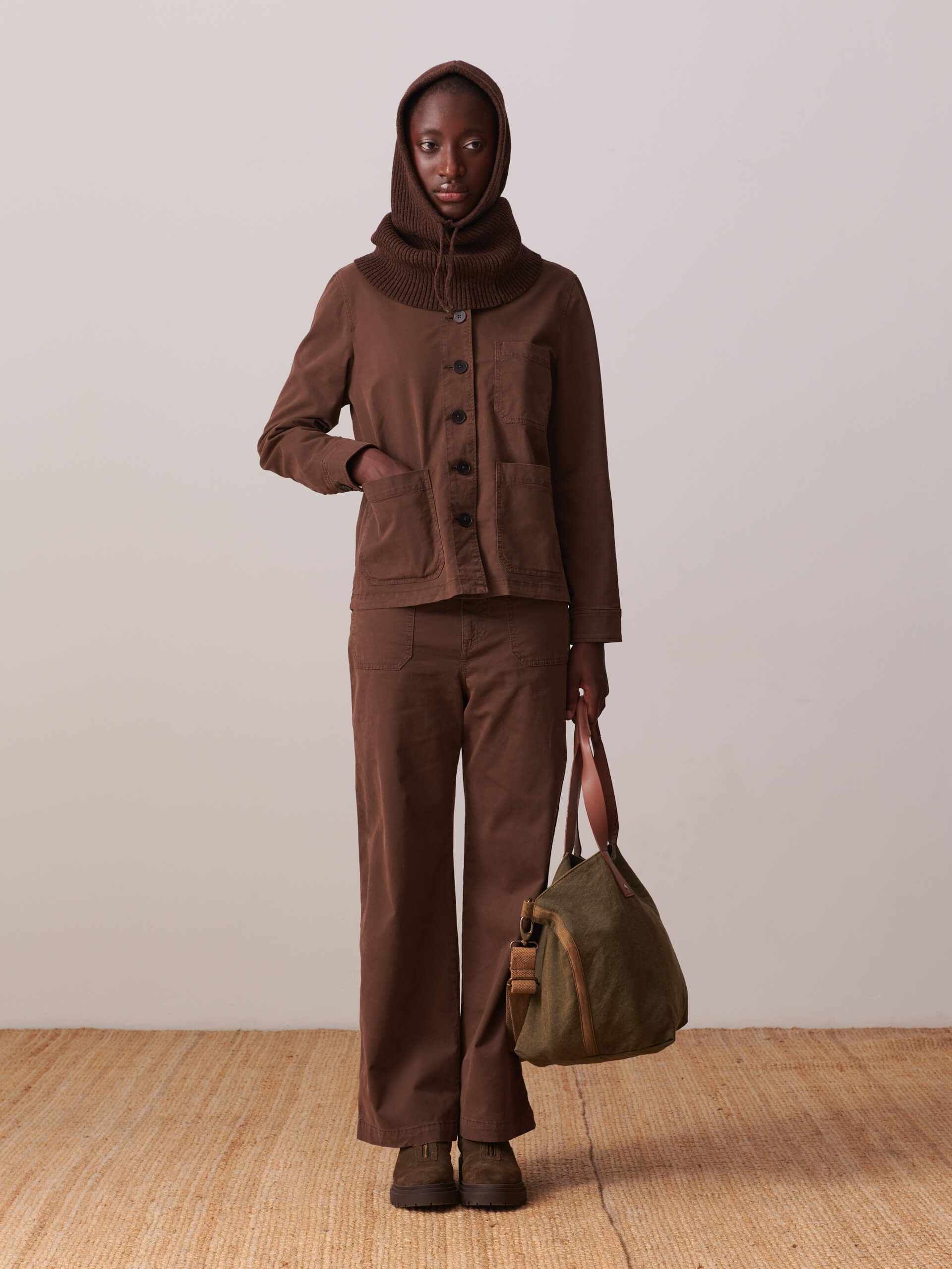 ORLANN SNOOD -  Cocoa , Ready-to-wear Bensimon