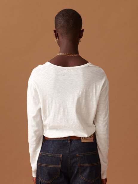 T-SHIRT JULY ML -  Ecru , Ready-to-wear Bensimon