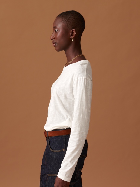 T-SHIRT JULY ML -  Ecru , Ready-to-wear Bensimon