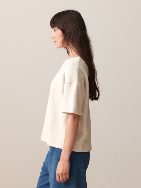 MARTIN SWEATSHIRT -  Ecru , Ready-to-wear Bensimon