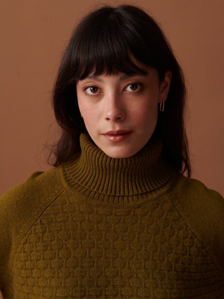 MAGGY SWEATER -  Khaki , Ready-to-wear Bensimon