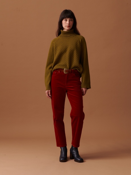 MAGGY SWEATER -  Khaki , Ready-to-wear Bensimon