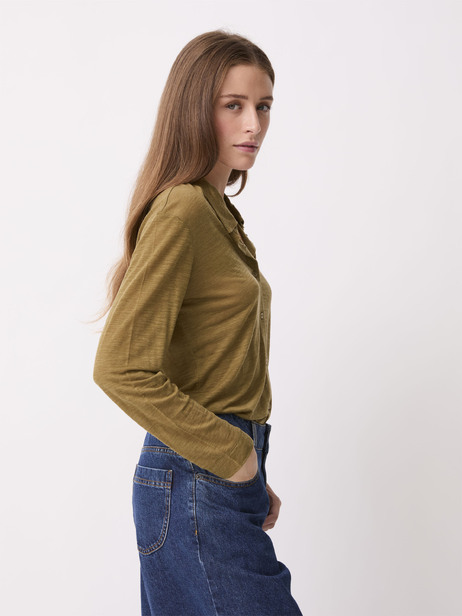 CYLENA SHIRT -  Khaki , Ready-to-wear Bensimon